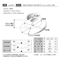 画像10: NEW LESCAUT SS（ニューレスコー SS）SE073 ベージュ (10)