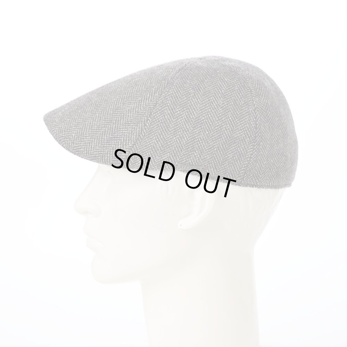 画像6: SHETLAND LAMBS WOOL HUNTING(シェットランドラムズウール ハンチング) ST238EU グレー (6)