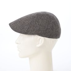 画像6: SHETLAND LAMBS WOOL HUNTING（シェットランドラムズウール ハンチング） ST238EU グレー (6)