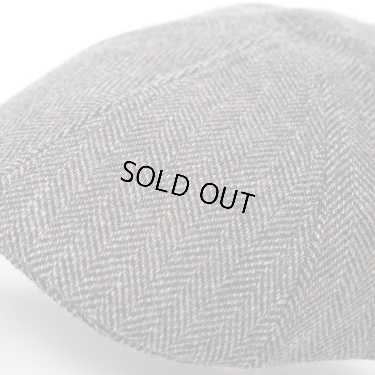 画像3: SHETLAND LAMBS WOOL HUNTING(シェットランドラムズウール ハンチング) ST238EU グレー (3)