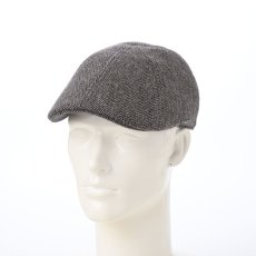 画像5: SHETLAND LAMBS WOOL HUNTING（シェットランドラムズウール ハンチング） ST238EU グレー (5)
