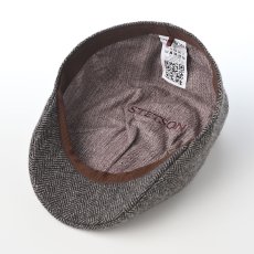 画像4: SHETLAND LAMBS WOOL HUNTING（シェットランドラムズウール ハンチング） ST238EU グレー (4)