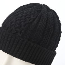 画像4: KNIT WATCH（ニットワッチ）SE168 ブラック (4)