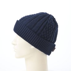 画像2: KNIT WATCH（ニットワッチ）SE168 ネイビー (2)