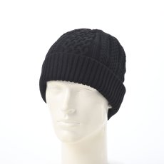 画像1: KNIT WATCH（ニットワッチ）SE168 ブラック (1)