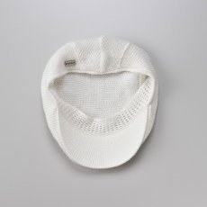 画像5: LINEN KNIT HUNTING（リネン ニット ハンチング）SE101 オフホワイト (5)