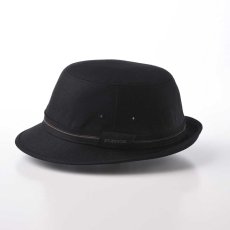 画像2: WOOL ALPEN HAT（ウールアルペンハット）SE124 ブラック (2)