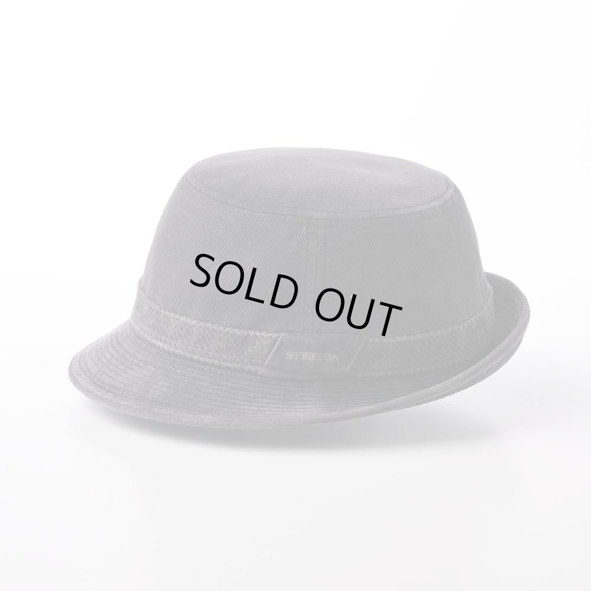 画像2: CORDUROY ALPEN HAT（コーデュロイ アルペンハット）SE125 グレー (2)