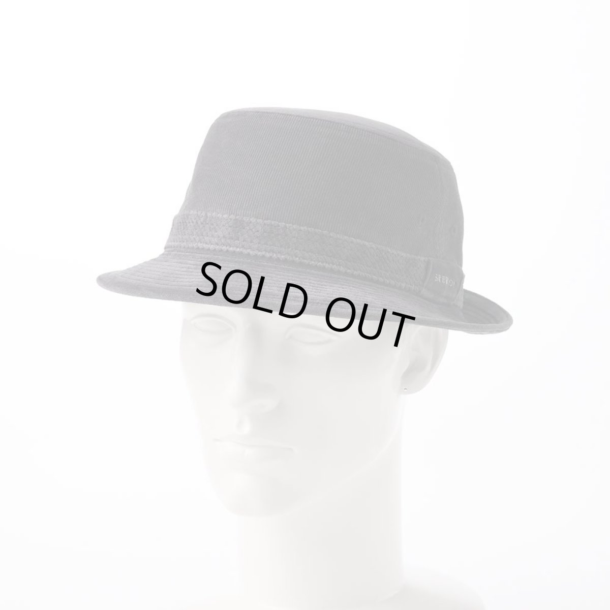 画像6: CORDUROY ALPEN HAT（コーデュロイ アルペンハット）SE125 グレー (6)