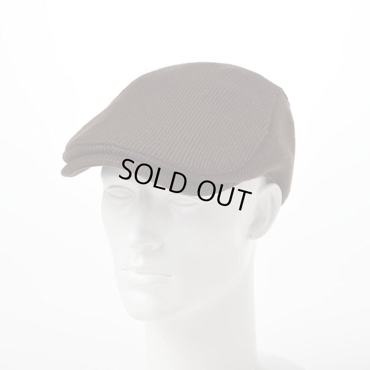 画像5: WOOL MIX KNIT HUNTING（ウールミックス ニットハンチング ）SE163 ブラウン (5)