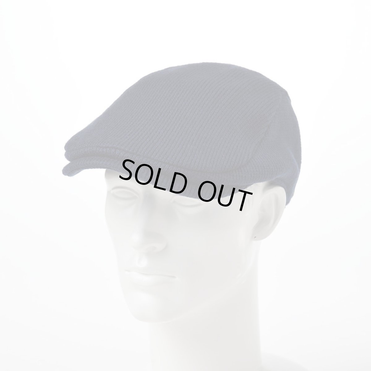 画像5: WOOL MIX KNIT HUNTING（ウールミックス ニットハンチング ）SE163 ネイビー (5)