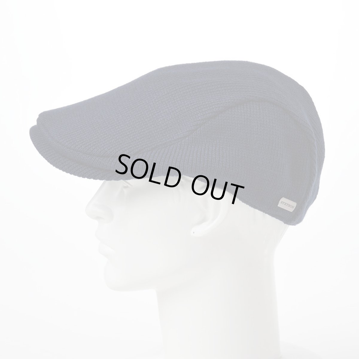 画像6: WOOL MIX KNIT HUNTING（ウールミックス ニットハンチング ）SE163 ネイビー (6)