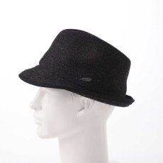 画像7: KNIT MANISH HAT（ニットマニッシュハット）SE420 ブラック (7)