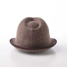 画像3: KNIT MANISH HAT（ニットマニッシュハット）SE420 ブラウン (3)