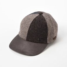 画像1: PATCHWORK 6PANEL CAP（パッチワーク 6パネルキャップ）SE547 ブラウン (1)