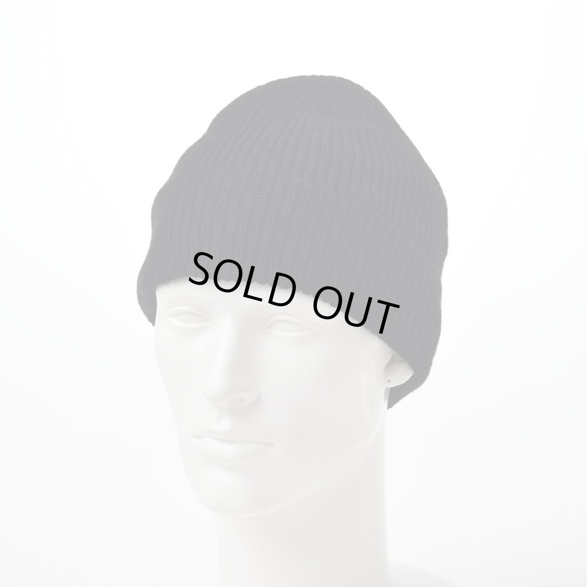 画像2: CASHMERE KNIT WATCH（カシミヤニットワッチ）SE570 ブラック (2)