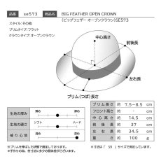 画像7: BIG FEATHER OPEN CROWN（ビッグフェザー オープンクラウン）SE573 カーキ (7)