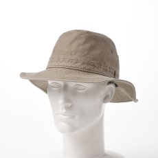 画像6: COTTON OVERDYE WASHED LONG HAT（コットンオーバーダイウォッシュドロングハット）SE580 ベージュ (6)