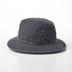 画像2: COTTON OVERDYE WASHED LONG HAT（コットンオーバーダイウォッシュドロングハット）SE580 ブラック (2)