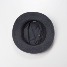 画像5: COTTON OVERDYE WASHED LONG HAT（コットンオーバーダイウォッシュドロングハット）SE580 ブラック (5)