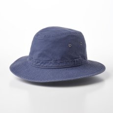 画像1: COTTON OVERDYE WASHED LONG HAT（コットンオーバーダイウォッシュドロングハット）SE580 ネイビー (1)