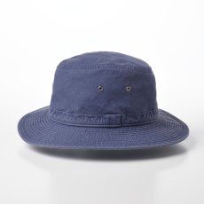 画像2: COTTON OVERDYE WASHED LONG HAT（コットンオーバーダイウォッシュドロングハット）SE580 ネイビー (2)