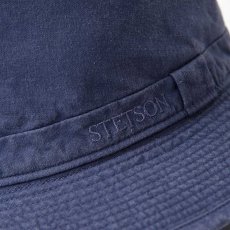 画像4: COTTON OVERDYE WASHED LONG HAT（コットンオーバーダイウォッシュドロングハット）SE580 ネイビー (4)