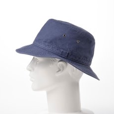 画像7: COTTON OVERDYE WASHED LONG HAT（コットンオーバーダイウォッシュドロングハット）SE580 ネイビー (7)