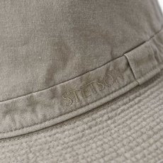 画像4: COTTON OVERDYE WASHED LONG HAT（コットンオーバーダイウォッシュドロングハット）SE580 オリーブ (4)