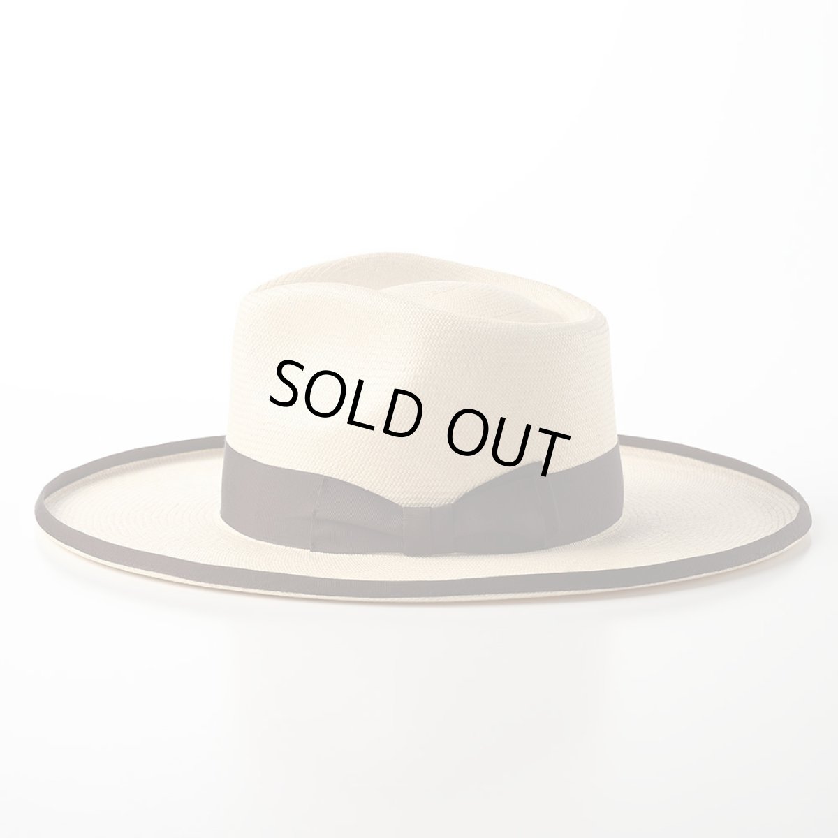 画像2: FLAT EDGE-UP PANAMA（フラット エッジアップ パナマ）SE588 ナチュラル (2)