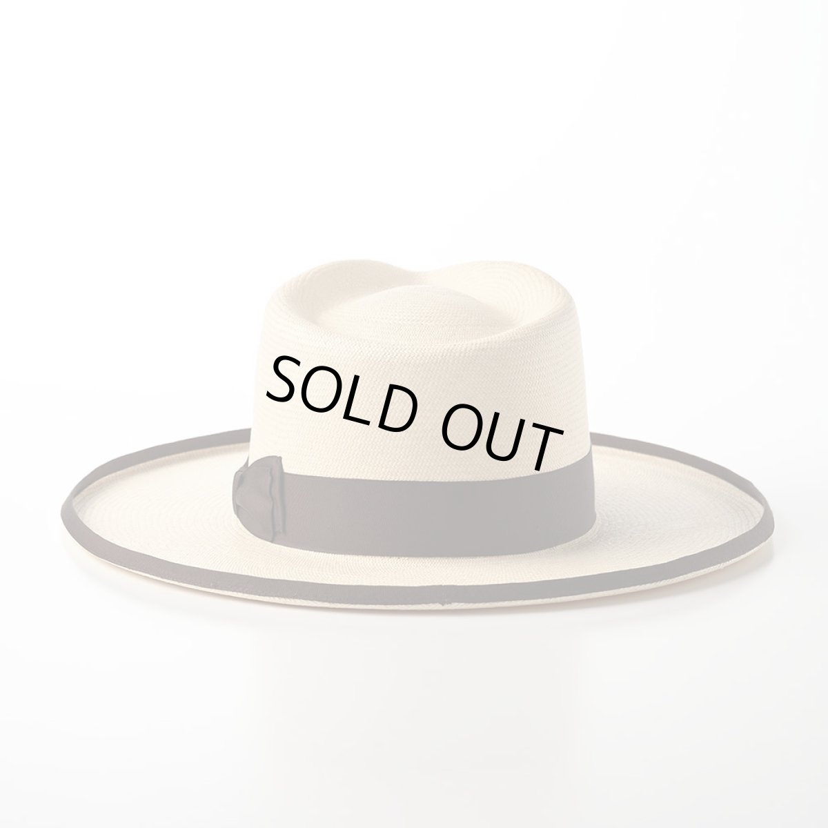 画像3: FLAT EDGE-UP PANAMA（フラット エッジアップ パナマ）SE588 ナチュラル (3)