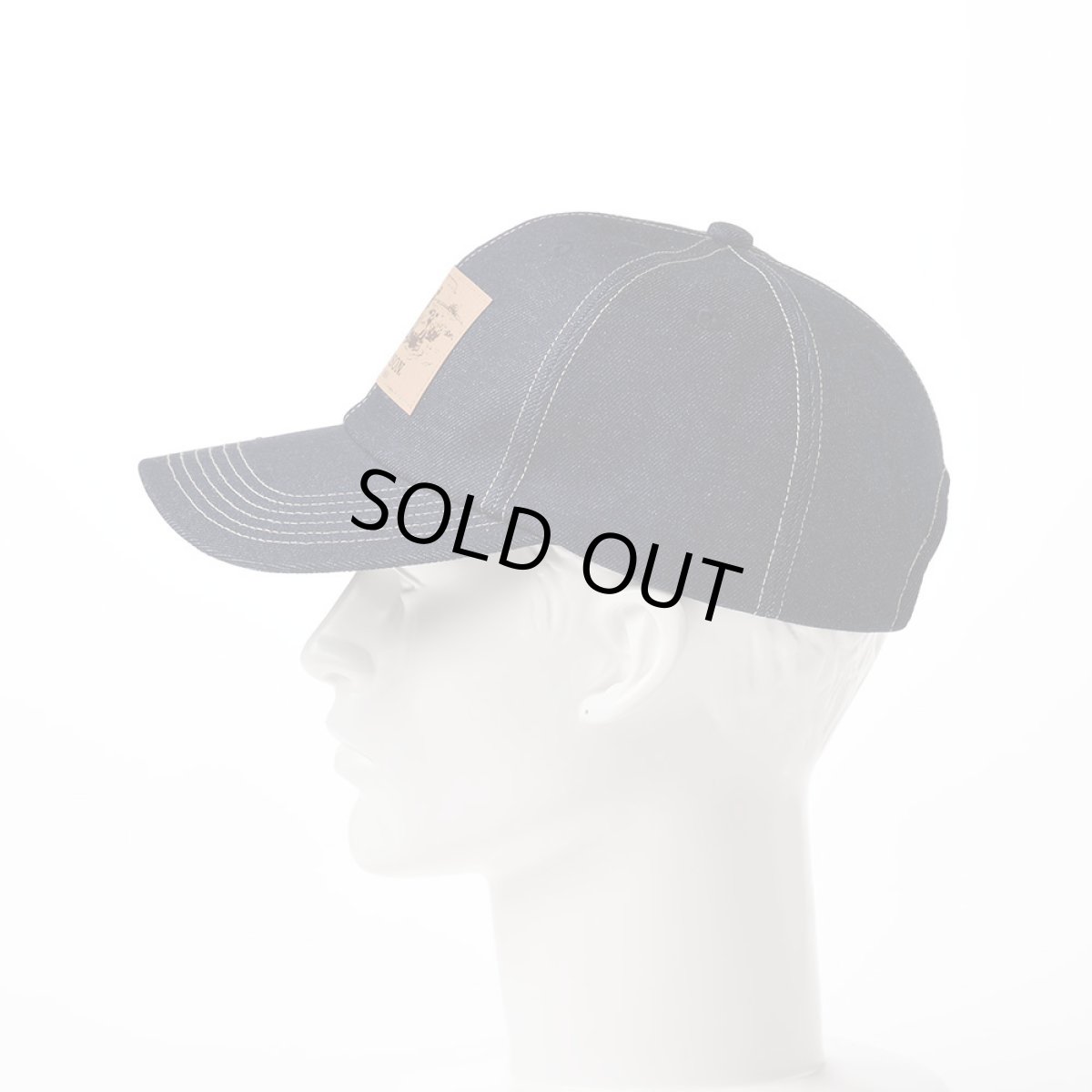 画像6: DENIM CAP(デニムキャップ)SE589 ネイビー (6)