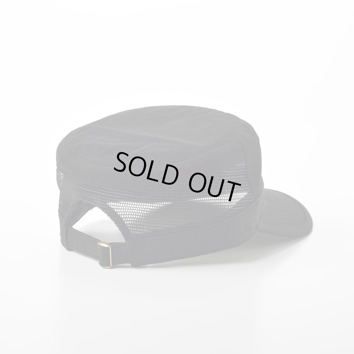 画像2: COTTON WORK CAP（コットンワークキャップ）SE593 ブラック (2)