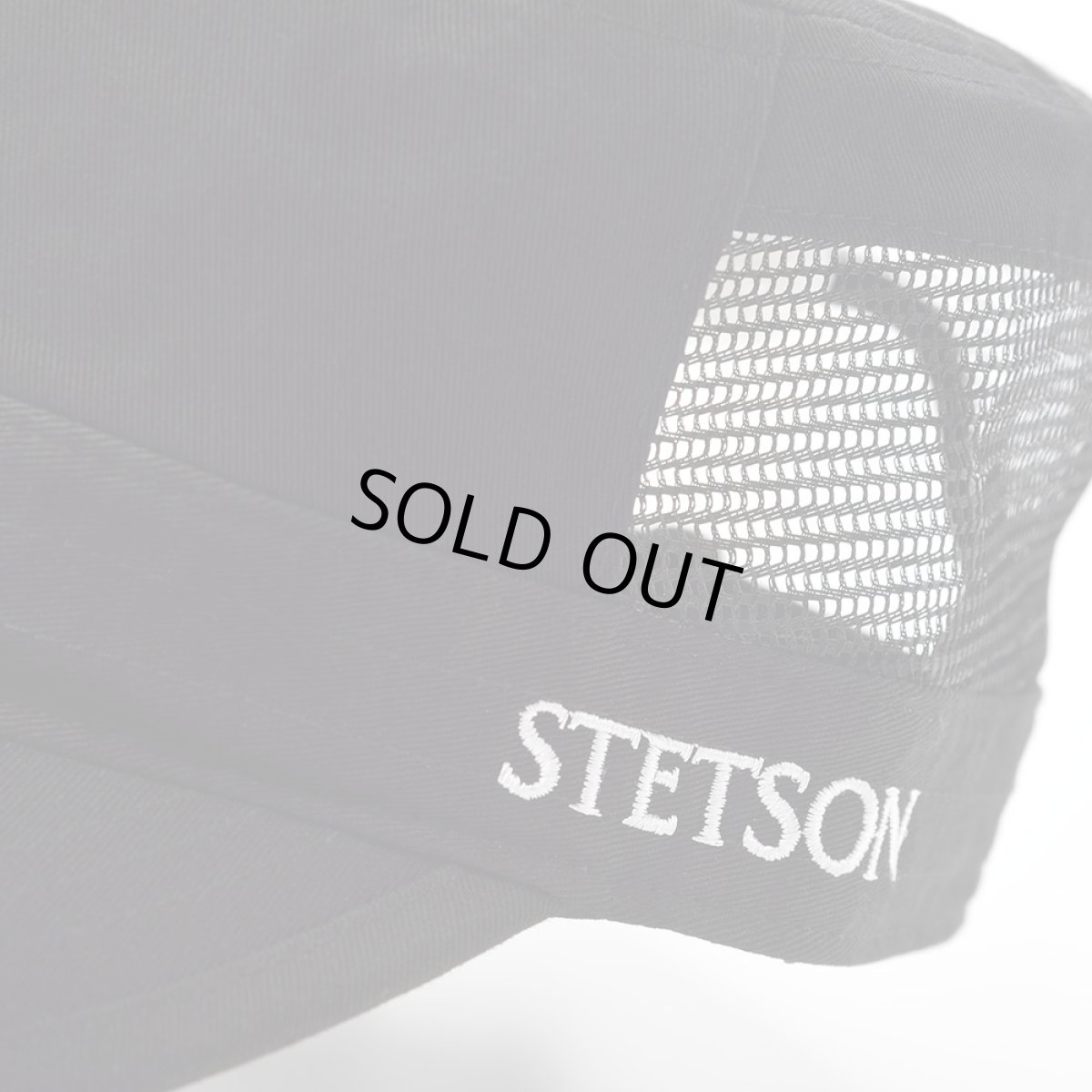 画像3: COTTON WORK CAP（コットンワークキャップ）SE593 ブラック (3)