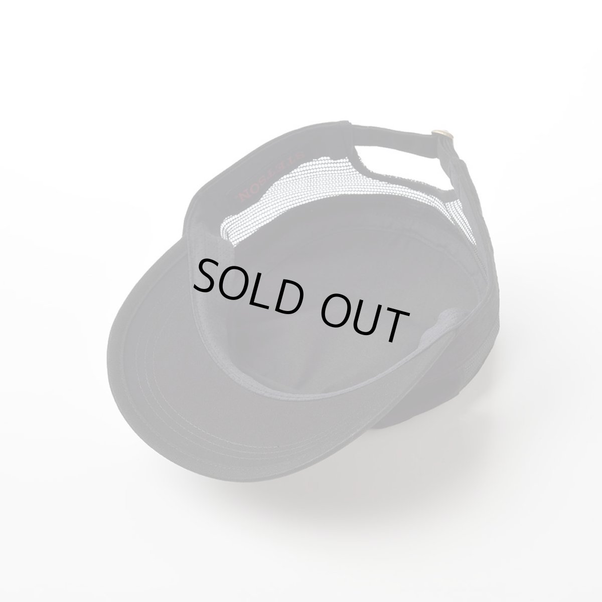 画像4: COTTON WORK CAP（コットンワークキャップ）SE593 ブラック (4)