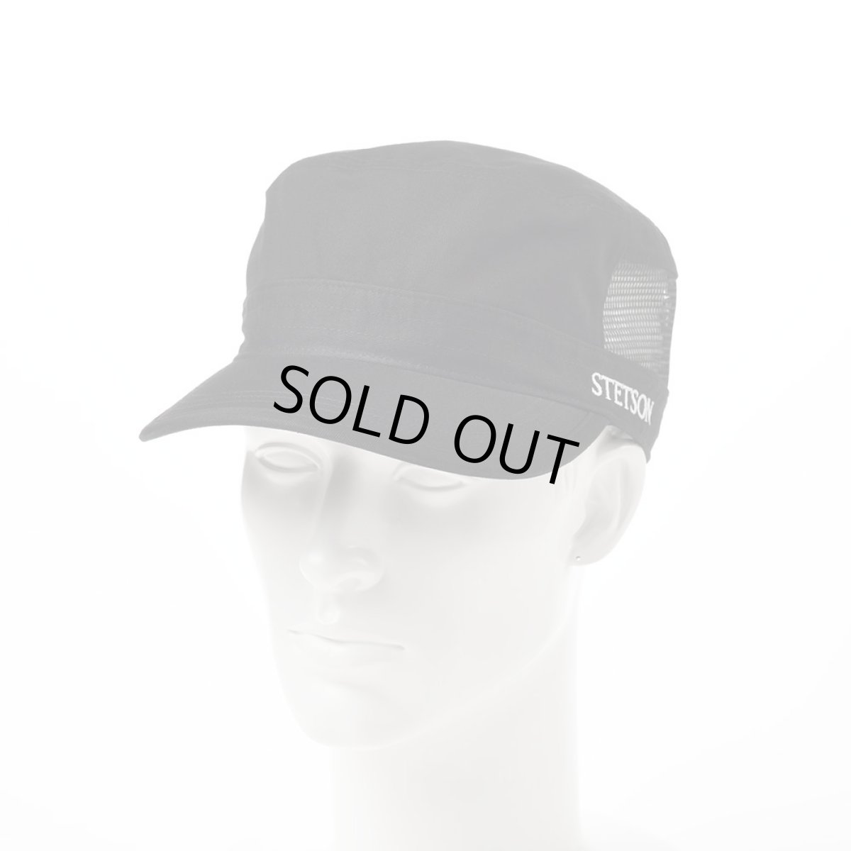 画像5: COTTON WORK CAP（コットンワークキャップ）SE593 ブラック (5)