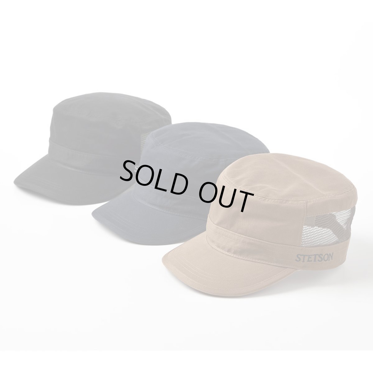 画像7: COTTON WORK CAP（コットンワークキャップ）SE593 ブラック (7)