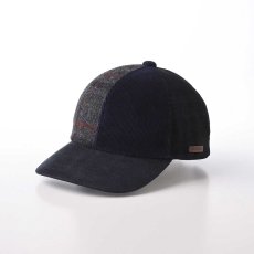 画像1: PATCHWORK CAP（パッチワークキャップ）SE611 ネイビー (1)