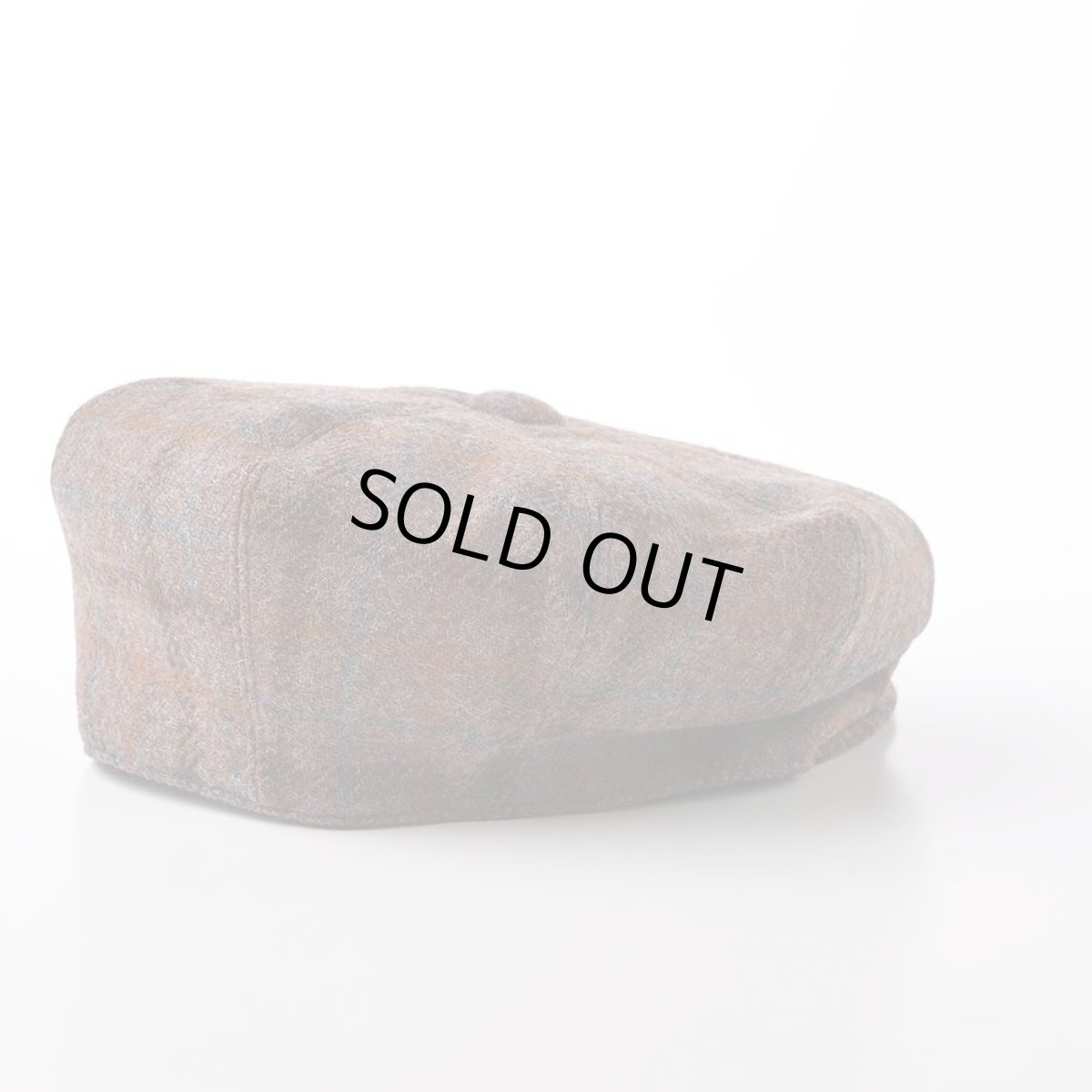 画像2: HARRIS TWEED BIG CAS  Ver.2（ハリスツイード ビッグキャス Ver.2）SE616 ブラウン (2)