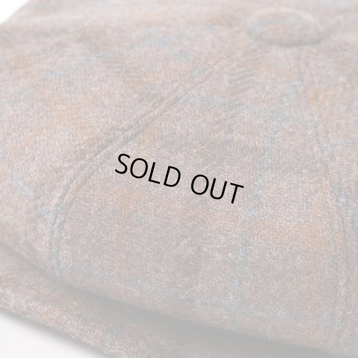 画像3: HARRIS TWEED BIG CAS  Ver.2（ハリスツイード ビッグキャス Ver.2）SE616 ブラウン (3)