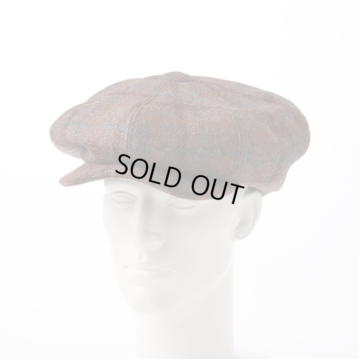 画像5: HARRIS TWEED BIG CAS  Ver.2（ハリスツイード ビッグキャス Ver.2）SE616 ブラウン (5)