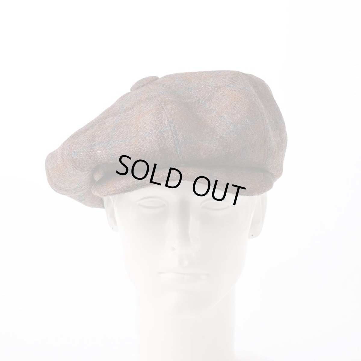 画像6: HARRIS TWEED BIG CAS  Ver.2（ハリスツイード ビッグキャス Ver.2）SE616 ブラウン (6)