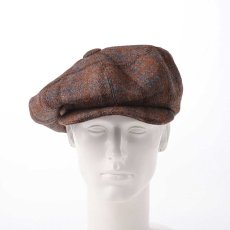 画像6: HARRIS TWEED BIG CAS  Ver.2（ハリスツイード ビッグキャス Ver.2）SE616 ブラウン (6)