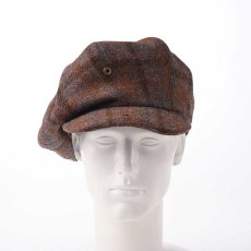 画像7: HARRIS TWEED BIG CAS  Ver.2（ハリスツイード ビッグキャス Ver.2）SE616 ブラウン (7)