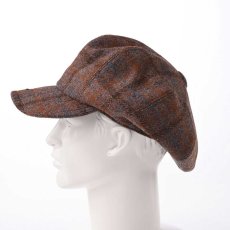 画像9: HARRIS TWEED BIG CAS  Ver.2（ハリスツイード ビッグキャス Ver.2）SE616 ブラウン (9)