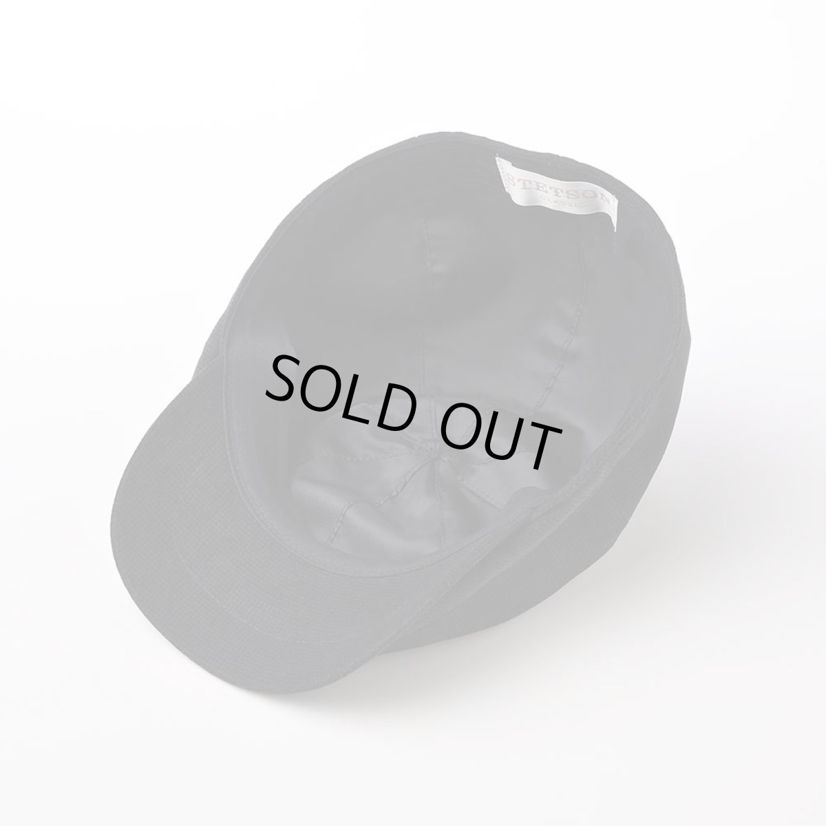 画像4: HOUND TOOTH HUNTING（ハウンドトゥース ハンチング）SE617 ブラック (4)