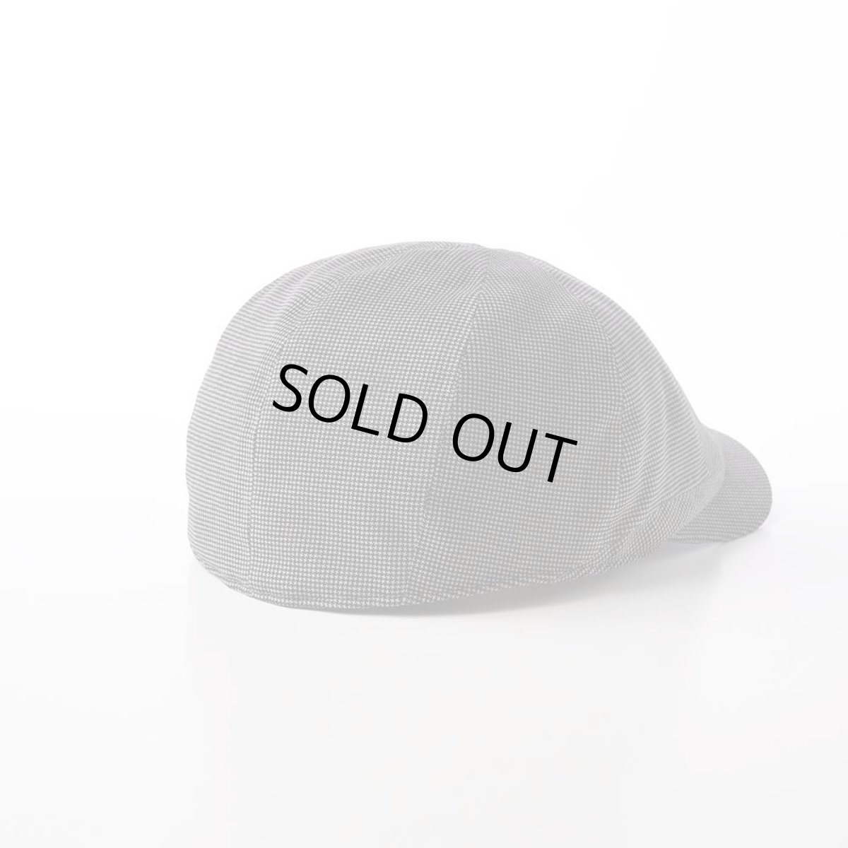 画像2: HOUND TOOTH HUNTING（ハウンドトゥース ハンチング）SE617 グレー (2)