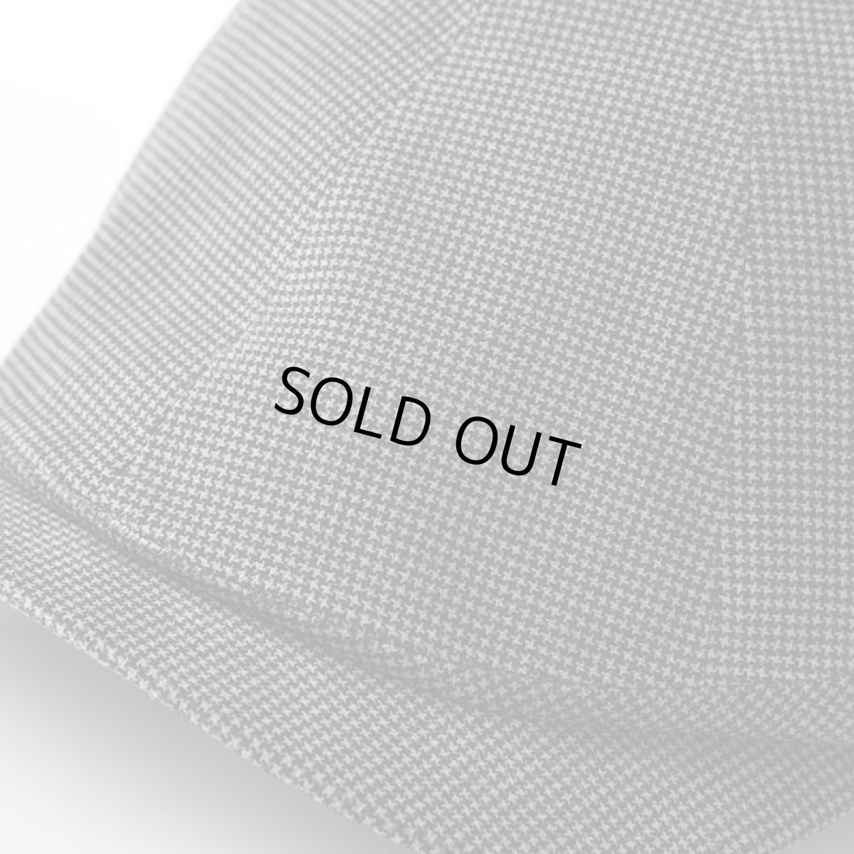 画像3: HOUND TOOTH HUNTING（ハウンドトゥース ハンチング）SE617 グレー (3)