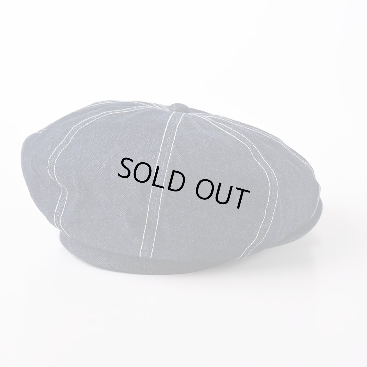 画像2: DENIM BIG CAS（デニム ビッグキャス）SE628 ネイビー (2)