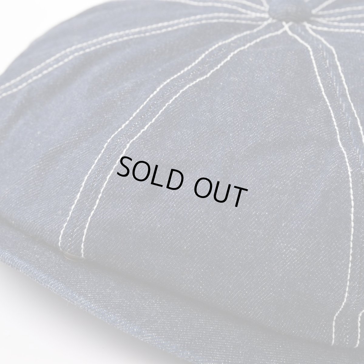 画像3: DENIM BIG CAS（デニム ビッグキャス）SE628 ネイビー (3)